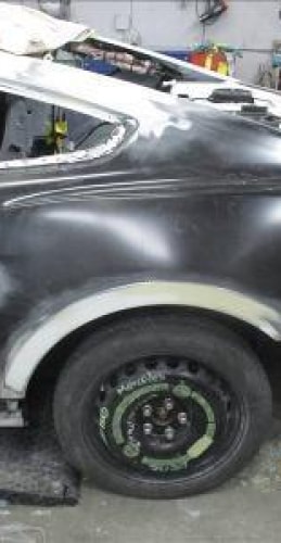 Collision Damage — Door & Quarter Panel